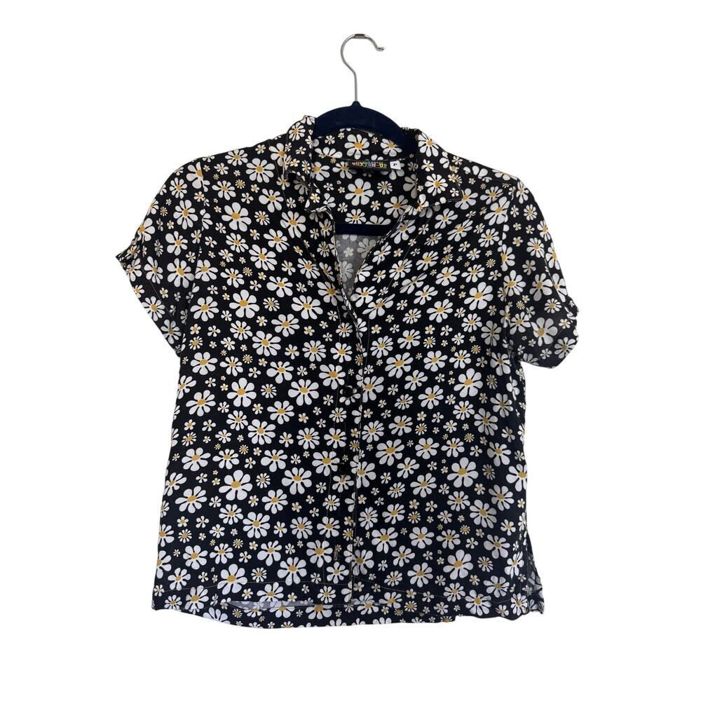 Big Bud Press Lazy Daisy Button Up P/Small